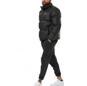 High Quality Winter <b>Canvas</b> Stand Collar Waterproof Quick Dry Puffer <b>Jackets</b> Outdoor Men's Streetwear Vest <b>Jacket</b> - Product Image 4