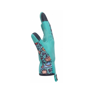 Guantes de Jardinería de Algodón con Estampado Floral, Transpirables, Antideslizantes, con Cierre de Gancho y Bucle, Logotipo Personalizado - Product Image 4