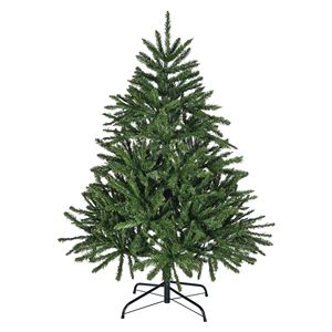 Albero di Natale Artificiale Premium in Abete con Cerniere, 1,37 m, 663 Punte e Supporto in Metallo, Decorazione Natalizia per Interni - Product Image 2