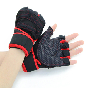 Custom Logo Workout Gym <b>Gloves</b> Weight Lifting <b>Gloves</b> Anti Slip Breathable Fitness <b>Gloves</b> with Adjustable Wrist Support - Product Image 1