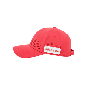 Unisex Laser Cut Hole Dad Hat Custom Rubber Patch Logo Outdoor Casual <b>Cap</b> - Product Image 3