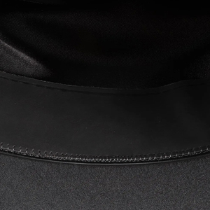 Chapeau Fedora en feutre unisexe réglable en cuir véritable - Logo personnalisable, couleur au choix, design professionnel, collection Printemps-Été - Product Image 5