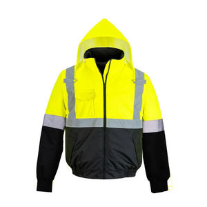 Conjunto de Ropa de Trabajo Reflectante de Poliéster al por Mayor, Alta Visibilidad, Clase 2 Industrial, Chaqueta y Pantalón para Trabajadores de la Construcción - Product Image 6