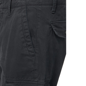 Pantalon de survêtement uni empilé pour homme, coupe slim, pantalon cargo, pantalon en coton, vêtements de sport, pantalon cargo ajusté délavé pour homme - Product Image 4