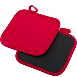 100% Cotton Thick Oven Mitt & <b>Pot</b> <b>Holder</b> 4PCS Set Heat Resistant OEM Manufacturer Wholesale - Product Image 5