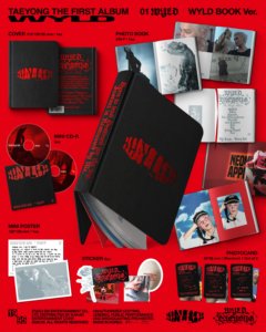 อัลบั้มเต็มรูปแบบ TAEYONG WYLD WYLD BOOK เวอร์ชั่นที่ 1 ของแท้ อัลบั้มซีดีเคป๊อป พร้อมโฟโต้บุ๊ค โฟโต้การ์ด โปสเตอร์ ของขวัญรุ่นลิมิเต็ด - Product Image 6