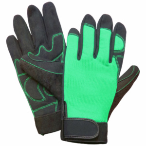 ถุงมือก่อสร้างงานหนัก Amara สำหรับช่าง ถุงมือทำงาน ทนต่อการเสียดสี ทนความร้อน ถุงมือหนังสังเคราะห์เพื่อความปลอดภัย ขายส่ง - Product Image 5