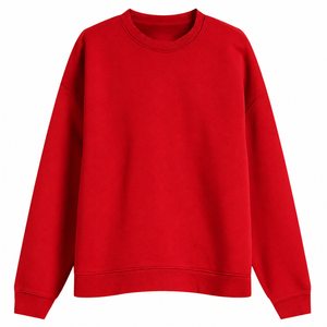 Sudadera de Algodón de Punto con Cuello Redondo y Estampado Personalizado de Alta Calidad para Mujer, Talla Grande, Corte Regular, Transpirable, de Secado Rápido, para Invierno - Product Image 5