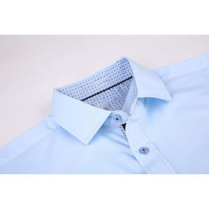 Camisa de vestir para hombre, nueva moda, precio económico OEM, súper calidad, transpirable, logotipo/colores personalizados, camisa de vestir para hombre de última tendencia. - Product Image 5
