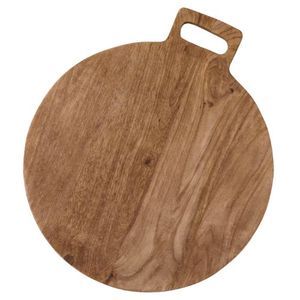 Planche à découper en bois de qualité supérieure pour la cuisine à domicile, surface de découpe en bois naturel pour légumes, fruits et viande - Product Image 5