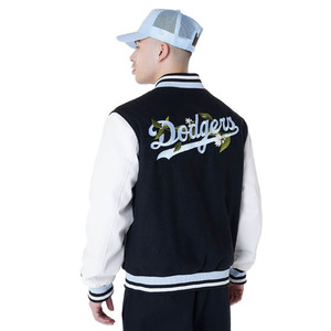 Chaqueta de Béisbol Personalizada con Logotipo Bordado para Hombre, Chaqueta Bomber de Lana con Letras Bordadas, Estilo Letterman, Superventas - Product Image 6