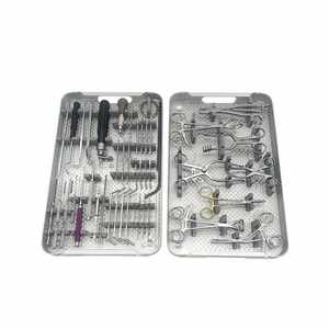 Kit de Cirugía de Fracturas para Animales Pequeños, Juego de Instrumentos Ortopédicos Manuales de Acero Inoxidable con Placas de Bloqueo de Surgiright Instrument - Product Image 4