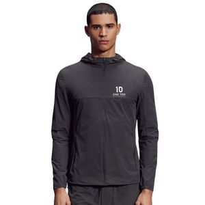<b>Mens</b> Performance Windbreaker Coat <b>Lightweight</b> Breathable Outdoor <b>Jacket</b> Full Zip Sports Training Wear Water Resistant Custom - Product Image 1