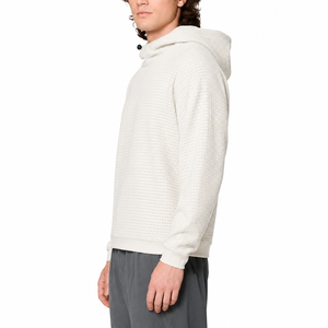 Sudadera con Capucha Personalizada Premium de Felpa Tipo Waffle, 100% Poliéster Ecológico de Secado Rápido, Sudadera Texturizada para Hombre, Corte Regular, Informal - Product Image 6