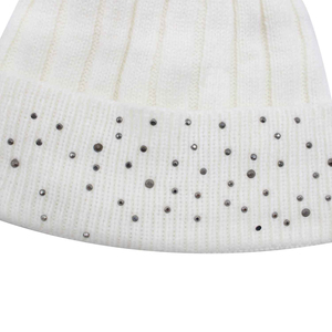 Gorro de Invierno de Lana de Primera Calidad al por Mayor, con Logotipo Personalizado Impreso, Transpirable, Impermeable, Gorro de Punto para Exteriores, Unisex - Product Image 5