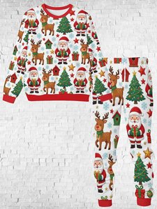 Conjunto Deportivo Unisex de Invierno SBUN INTERNATIONAL, Sudadera con Capucha y Pantalones de Chándal, 2 Piezas, 100% Algodón, Forro Polar Transpirable - Product Image 4