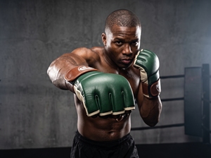 Guantes de MMA Dumela International EVO, de Cuero Vacuno Verde, Duraderos, para Todas las Estaciones, con Protección - Product Image 3