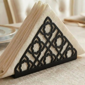Porte-serviettes décoratif en fer de luxe très demandé pour la table à manger, la cuisine, le restaurant, le café, l'hôtel, disponible au meilleur prix - Product Image 3