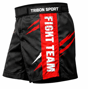 Pantalones Cortos de MMA Personalizados para Hombre, Pantalones Cortos de Entrenamiento de Muay Thai, Ropa Deportiva Ligera y Transpirable - Product Image 4