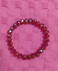 Bracelet en résine fait main, perles élastiques, accessoires de bijoux pour femmes, style décontracté - Product Image 5