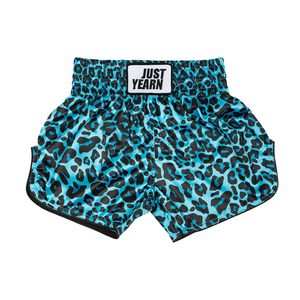 Pantalones Cortos de Muay Thai para Hombre, Estampado a Cuadros Satinado, Cintura Elástica, para Entrenamiento de Gimnasio, Kickboxing, Ligeros, Coloridos, Top para Hombre, Muay Thai, Artes Marciales - Product Image 5