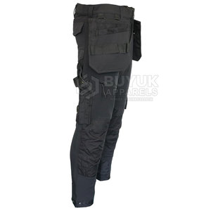 Protective Work Pants <b>Builder</b> Industrial Mechanic Technician Heavy Duty Outdoor Reinforced Quick Dry Breathable Polyester/Cotton - Product Image 3