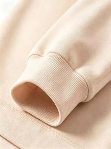 Sudaderas con Capucha para Mujer, Cuello Redondo, Estampado Gráfico en Tonos Pastel, Marca Privada, Algodón Grueso, Impresión Digital Directa en Tela (DTG), Diseño Floral, Estilo Casual - Product Image 5