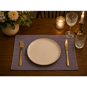 Premium Silk Linen <b>Placemat</b> | Luxury Washable Heat Resistant Dining Table Mat for Home, Hotel & Restaurant - Product Image 2