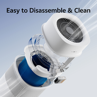 Humidificateur d'air évaporatif domestique silencieux pour chambre à coucher, humidificateur Wifi, atomiseurs portables, humidificateur intelligent coloré en gros avec IA
