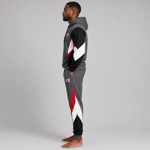 Conjunto Deportivo de Dos Piezas para Hombre, Estampado, de Alta Calidad, Informal, para Entrenamiento, Running y Jogging, Precio Bajo, Ropa de Invierno, Servicio OEM - Product Image 4