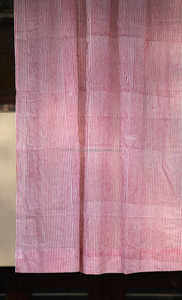 Trang Trại Phong Cách Cửa Sổ Màn Phương pháp Điều Trị Màu Đỏ Sọc Bông Tay Khối Rèm Cửa Cho Phòng Khách & Phòng Ngủ-Thiết Lập 2 Rèm Tấm - Product Image 4