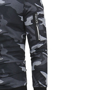 Sudadera con Capucha de Camuflaje Térmica Ligera al por Mayor para Hombre y Mujer, con Logotipo Frontal Personalizado, Talla Grande 6XL, Resistente al Viento y Transpirable - Product Image 6