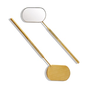 Custom Design Stainless Steel Eyelash <b>Mirror</b> Mini Handheld Butterfly Shape High Quality Professional Salon Use Unique Hair Care - Product Image 4