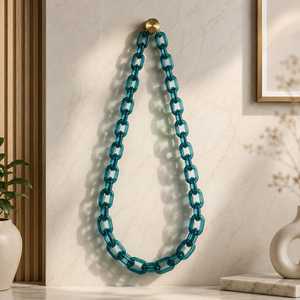 Cadena de Resina de Lujo, Accesorios Personalizados Multiusos, Decoración Ecológica, Cadena Gruesa de Resina, Decoración Artística para Pared - Product Image 1