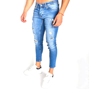 Designer Men's <b>Jeans</b> Pants Men Straight <b>Jeans</b> Stylish Denim <b>Jeans</b> Men Street Wear <b>White</b> Fitting Washed Slim Fit <b>Stretch</b> Pent - Product Image 2