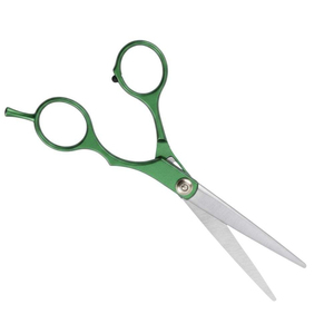 กรรไกรตัดผมสำหรับช่างมือขวา สีโรสโกลด์หรูหรา ขนาด 6.5 นิ้ว สำหรับร้านเสริมสวย ใบมีดสแตนเลส 32 ฟัน ด้ามจับขนาดกลาง - Product Image 2