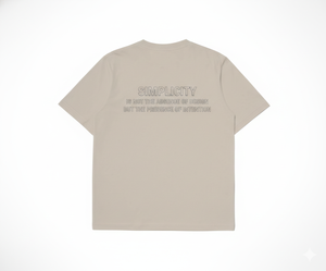 เสื้อยืดแขนสั้นผู้ชาย ผ้าฝ้าย 55% โพลีเอสเตอร์ 45% 350GSM ทรงบ็อกซี่ พิมพ์ลาย ระบายอากาศดี โดย Routine Vietnam - Product Image 2