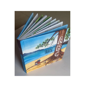 Libro de cartón con esquinas redondeadas, personalizado, impreso a todo color, encuadernado con hilo, impresión en papel de cartón - Product Image 1