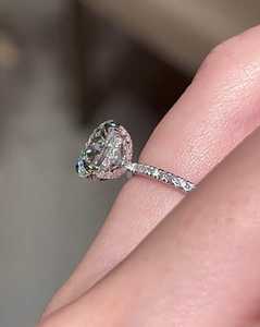 5 CT Cut Lab Grown Diamond Engagement <b>Ring</b> for Women | Luxury <b>Solitaire</b> Wedding <b>Ring</b> IGI Certified Gold 18K | Custom Party - Product Image 6