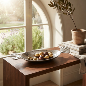 Hot Aluminum Unique Style Fancy Salad <b>Platter</b> Modern Luxury Elegent <b>Serving</b> <b>Platter</b> European Style Modern <b>Serving</b> Fruit <b>Platter</b> - Product Image 1