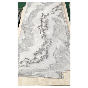 Revêtements muraux en placage de marbre blanc Artic pour murs intérieurs et extérieurs, panneaux légers en pierre naturelle. - Product Image 5