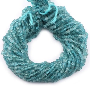 Cuentas de Apatita Natural en Forma de Moneda, Lisas, para la Fabricación de Joyería, Collares y Pulseras, Precio al por Mayor, Proveedor a Granel - Product Image 1