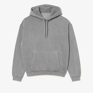 Sudaderas con Capucha para Hombre, 300 GSM, 100% Algodón, Felpa Francesa, Color Sólido, Corte Regular Informal, Servicio OEM, Personalización Disponible - Product Image 3