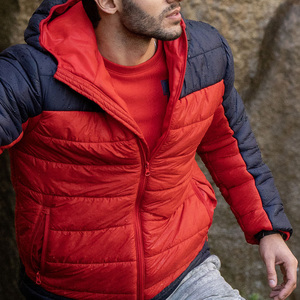 Chaqueta de invierno ligera de manga larga para hombre, talla grande, perfecta para uso diario informal y clima frío. - Product Image 3