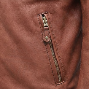 Chaleco de Cuero Vacuno Genuino para Hombre, Chaqueta sin Mangas Casual de Invierno, Prenda Exterior de Moda para Motociclistas, Nuevo - Product Image 5