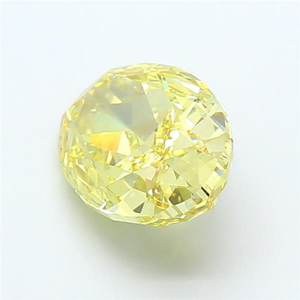 เพชรเพาะเลี้ยง CVD รับรองคุณภาพ พลอยหลวมสำหรับเครื่องประดับชั้นดี รูปทรงวงรี ประกายเจิดจรัส สีเหลืองเข้ม - Product Image 6
