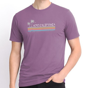 T-shirt décontracté en coton imprimé uni pour homme, coupe classique, col en V, respirant, idéal pour l'été et le style moderne, personnalisable OEM - Product Image 1