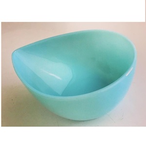Bol à salade de luxe en résine polie, tendance et moderne, écologique, résistant à la chaleur, compatible lave-vaisselle, décoration d'intérieur, fait main, mondial - Product Image 2