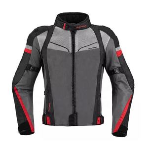 Blouson de moto court professionnel en textile, fabrication OEM, vêtements de moto personnalisés pour la distribution en gros - Product Image 1