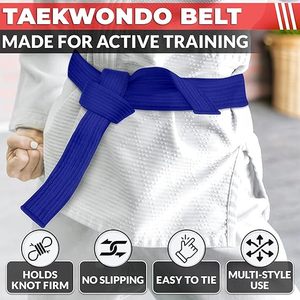 Venta al por Mayor de Uniformes de Artes Marciales, Cinturones de BJJ, Karate, Judo, Taekwondo, Cinturones Personalizados Multicolores, Cinturones de BJJ Personalizados - Product Image 3